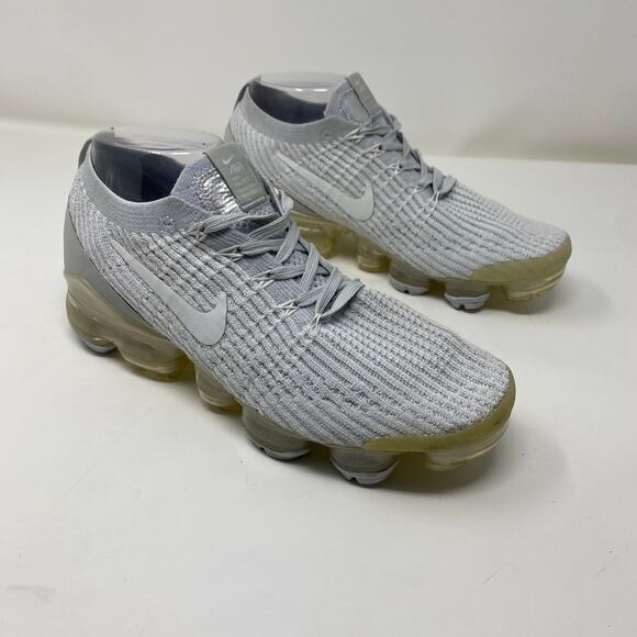 Nike Shoes - Nike Women's Air Vapormax Flynit 3 Pure Platinum Running Shoes AJ6900-102 Sz 7.5